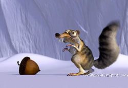 A scene from 'Ice Age'