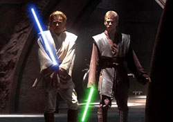 A scene from 'Star Wars: Episode II - Attack of the Clones'