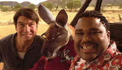 A scene from 'Kangaroo Jack'