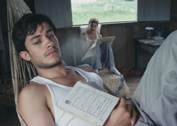 A scene from 'The Motorcycle Diaries'
