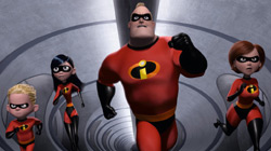 A scene from 'The Incredibles'