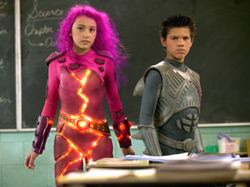 A scene from 'The Adventures of Shark Boy & Lava Girl in 3-D'
