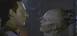 A scene from 'Star Trek: First Contact'