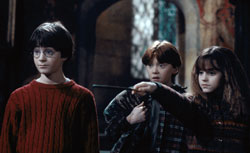 A scene from 'Harry Potter & the Sorcerer's Stone'