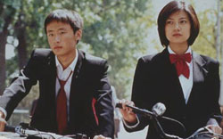 A scene from 'Beijing Bicycle'