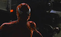 A scene from 'Spider-Man'