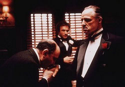A scene from 'The Godfather'