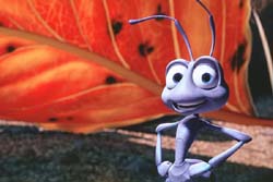 A scene from 'A Bug's Life'