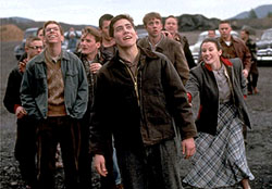 A scene from 'October Sky'